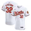 ryan ohearn 32 baltimore orioles home elite player men jersey white