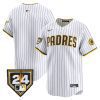 san diego padres 2024 spring training men jersey white