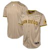 san diego padres alternate limited youth jersey tan