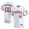 san diego padres mexico custom men jersey white