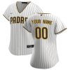 san diego padres womens home custom jersey white