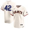 san francisco giants 2024 jackie robinson day home men limited jersey cream