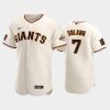 san francisco giants 7 donovan solano cream home jersey jersey