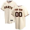 san francisco giants home custom men jersey cream