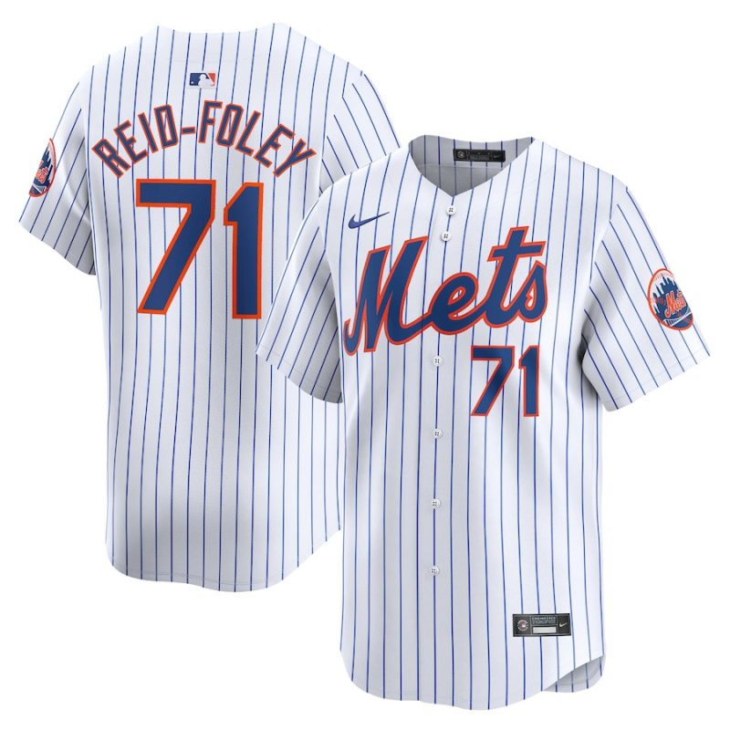 sean reid foley 71 new york mets home limited men jersey white