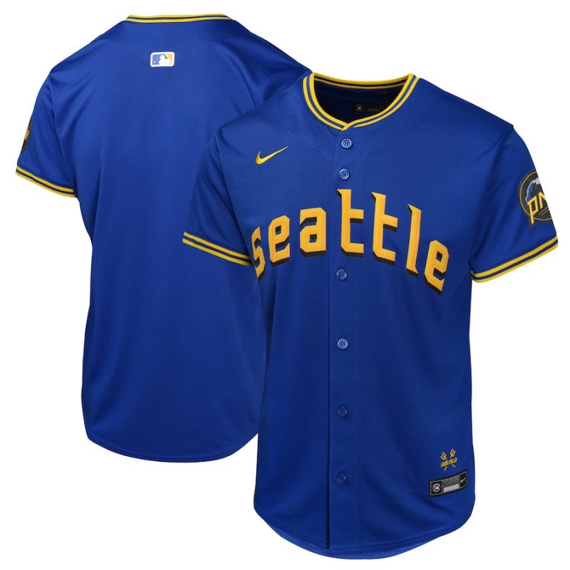 seattle mariners city connect limited youth jersey navy