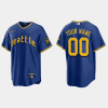 seattle mariners custom 2023 city connect game jersey royal