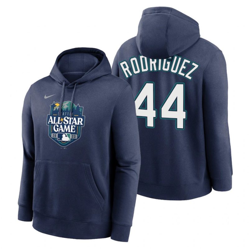 seattle mariners julio rodriguez navy 2023 all star game hoodie