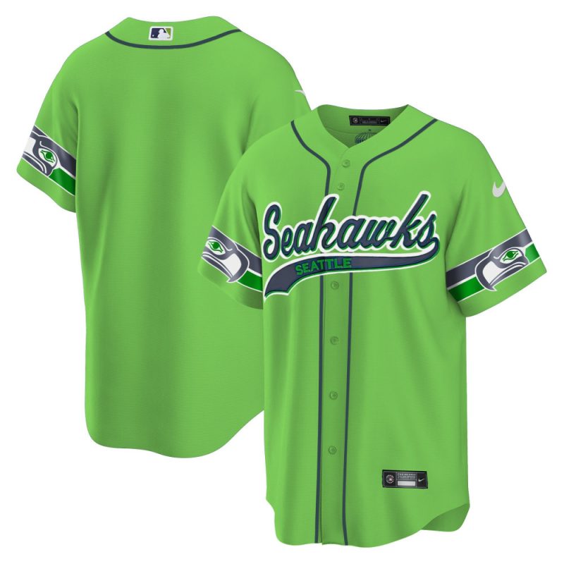 seattle seahawks men jersey green