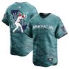 shohei ohtani 17 los angeles angels signed map 2023 all star game limited player men jersey teal