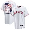 shohei ohtani 17 los angeles angels signed map 2023 home player men jersey white