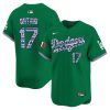 shohei ohtani 17 los angeles dodgers mexico men jersey green