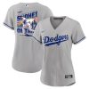 shohei ohtani 17 los angeles dodgers signed homerun 2023 road women jersey gray