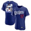 shohei ohtani 17 los angeles dodgers signed sho king 2023 alternate elite jersey men royal jersey