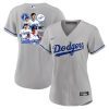 shohei ohtani 17 los angeles dodgers signed sho king 2023 road women jersey gray