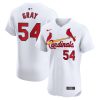 sonny gray 54 st louis cardinals home elite player men jersey white