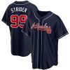 spencer strider 99 atlanta braves men jersey navy