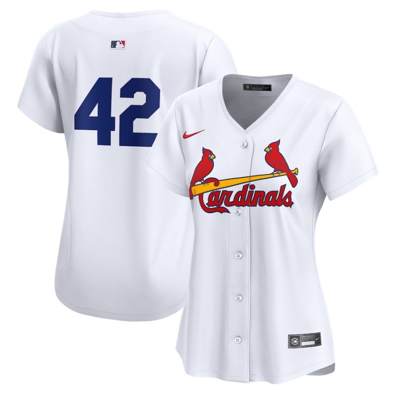 st louis cardinals 2024 jackie robinson day home limited women jersey white