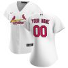 st louis cardinals womens home custom jersey white