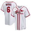 stan musial 6 st louis cardinals cooperstown collection home jersey white