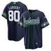 steve largent 80 seattle seahawks men jersey navy