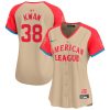 steven kwan 38 american league 2024 all star game limited player women jersey cream