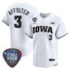 sydney affolter 3 iowa hawkeyes 2024 final four patch men jersey white