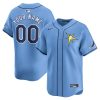 tampa bay rays alternate limited custom men jersey light blue