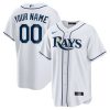 tampa bay rays home custom men jersey white