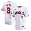 taylor ward 3 los angeles angels home limited men jersey white