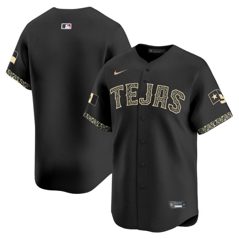 texas ranger mexico men jersey black heritage