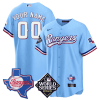 texas rangers 2023 world series texas state patch men custom jersey blue