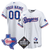 texas rangers 2023 world series texas state patch men custom jersey white