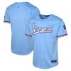 texas rangers alternate limited youth jersey light blue