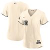 texas rangers womens 2023 city connect jersey cream