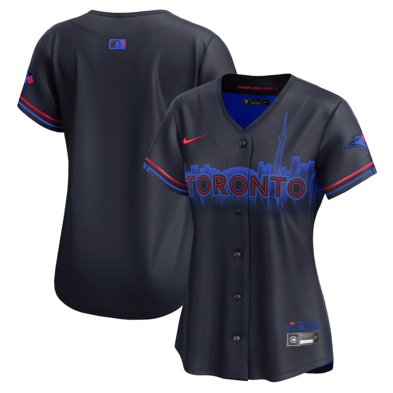 toronto blue jays 2024 city connect limited women jersey navy