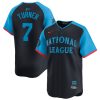 trea turner 7 national league 2024 all star game limited player men jersey navy