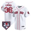 triston casas 36 boston red sox 2024 spring training men jersey white