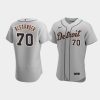 tyler alexander 70 detroit tigers gray road jersey jersey