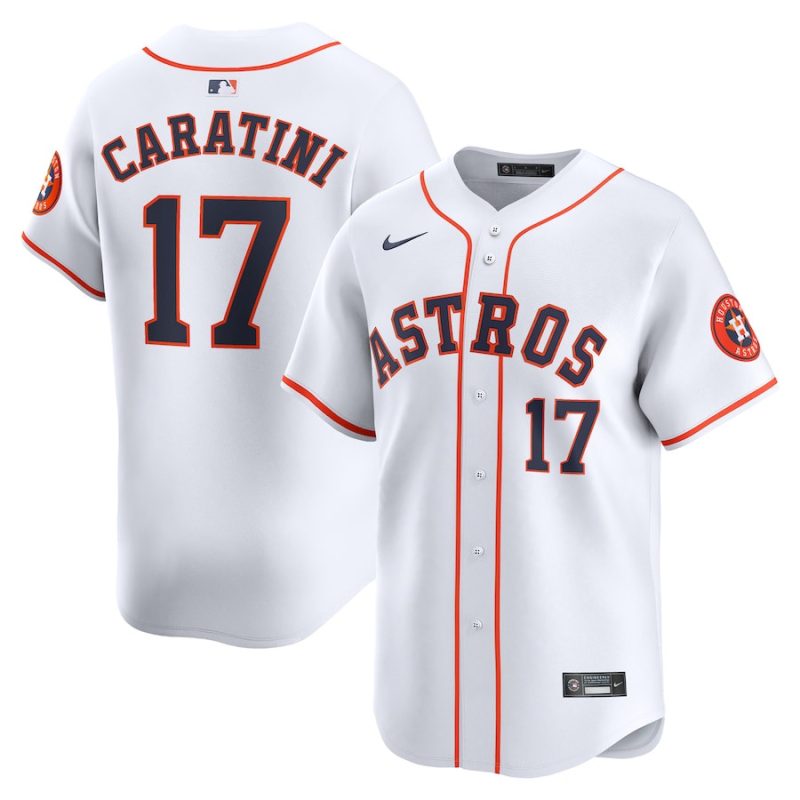 victor caratini 17 houston astros home limited men jersey white