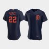 victor reyes 22 detroit tigers navy alternate jersey jersey