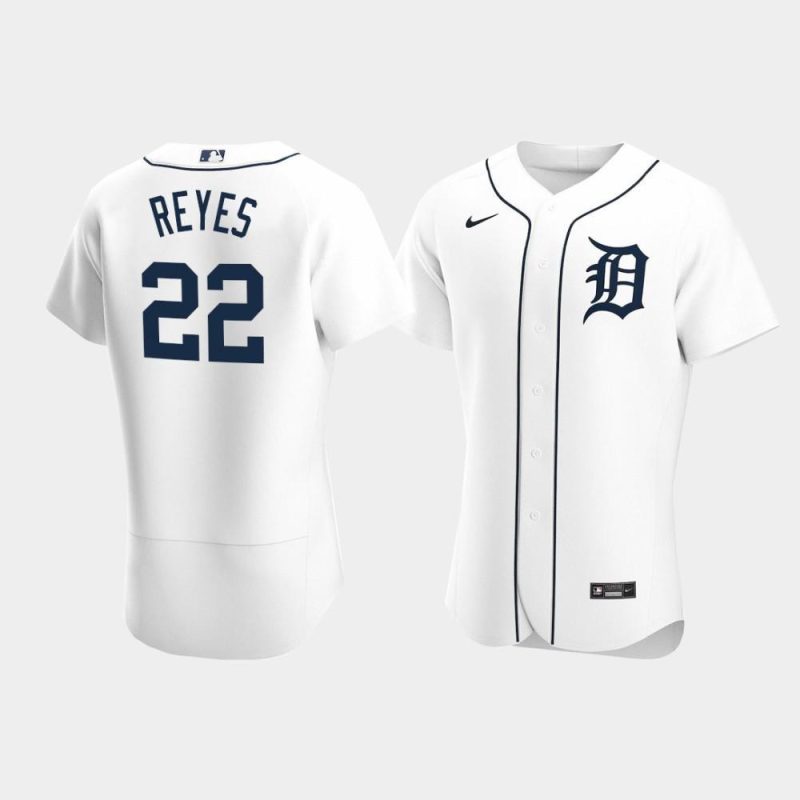 victor reyes 22 detroit tigers white home jersey jersey