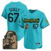 vin scully 67 los angeles dodgers snoop dogg men jersey aqua