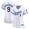 vinnie pasquantino 9 kansas city royals women home limited player jersey white