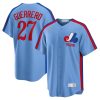 vladimir guerrero 27 montreal expos cooperstown collection road jersey powder blue