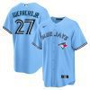 vladimir guerrero jr 27 toronto blue jays alternate men jersey powder blue