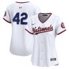 washington nationals 2024 jackie robinson day home limited women jersey white