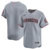 washington nationals road limited men jersey gray