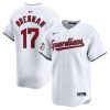 will brennan 17 cleveland guardians home limited player men jersey white