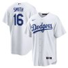 will smith 16 los angeles dodgers home men jersey white